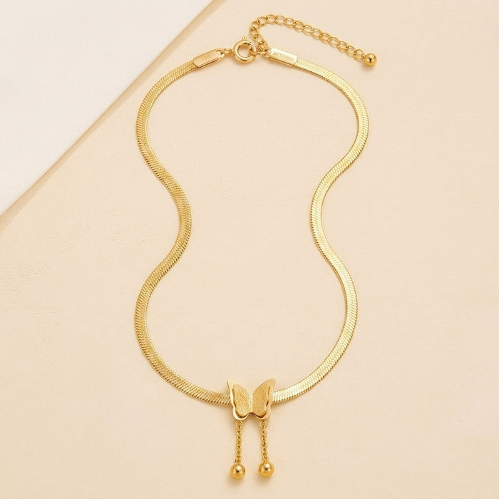 Collier Papillon Éclat Éternel