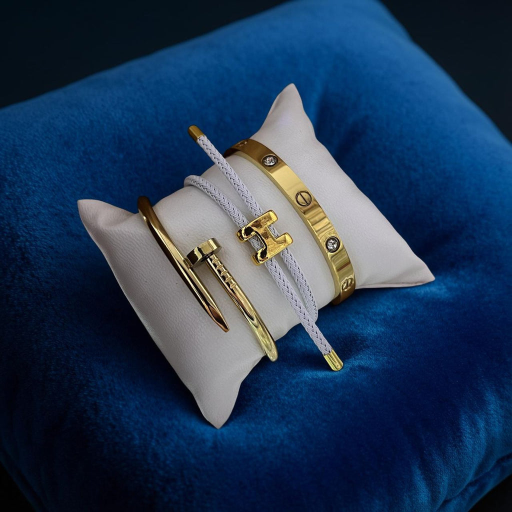 Collection Élégance Parisienne – Ensemble de Bracelets Femme | Veléa