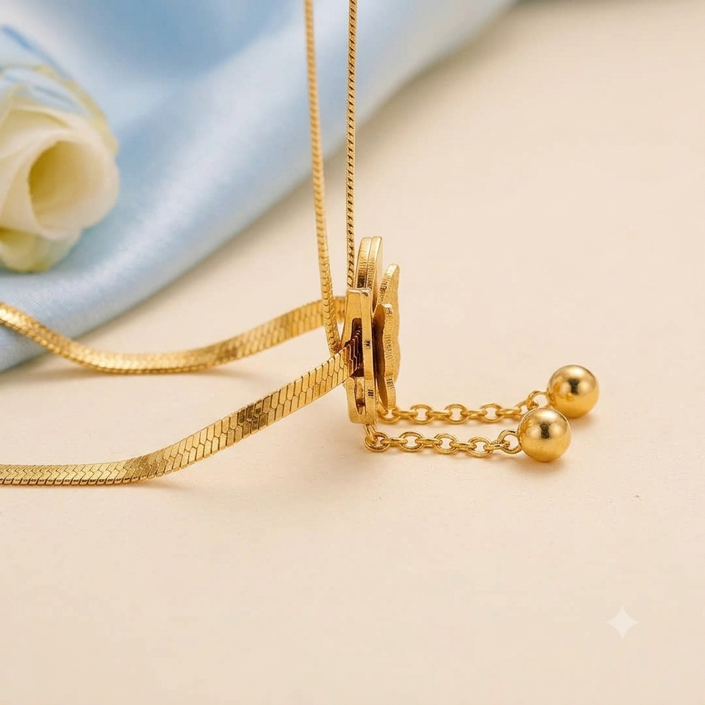 Collier Papillon Éclat Éternel