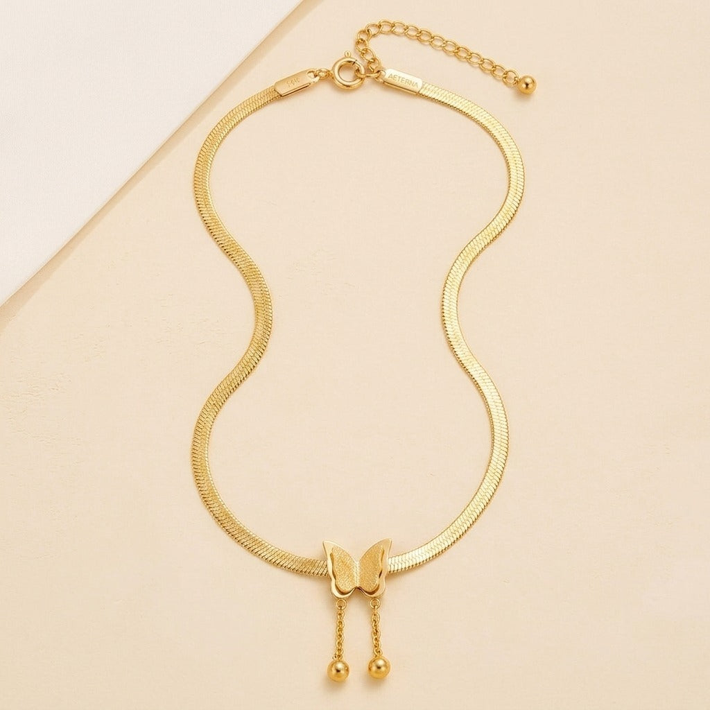 Collier Papillon Éclat Éternel