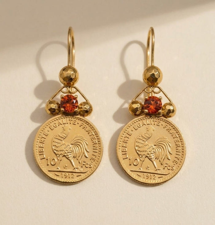 Boucles Impériales Éclat Rouge