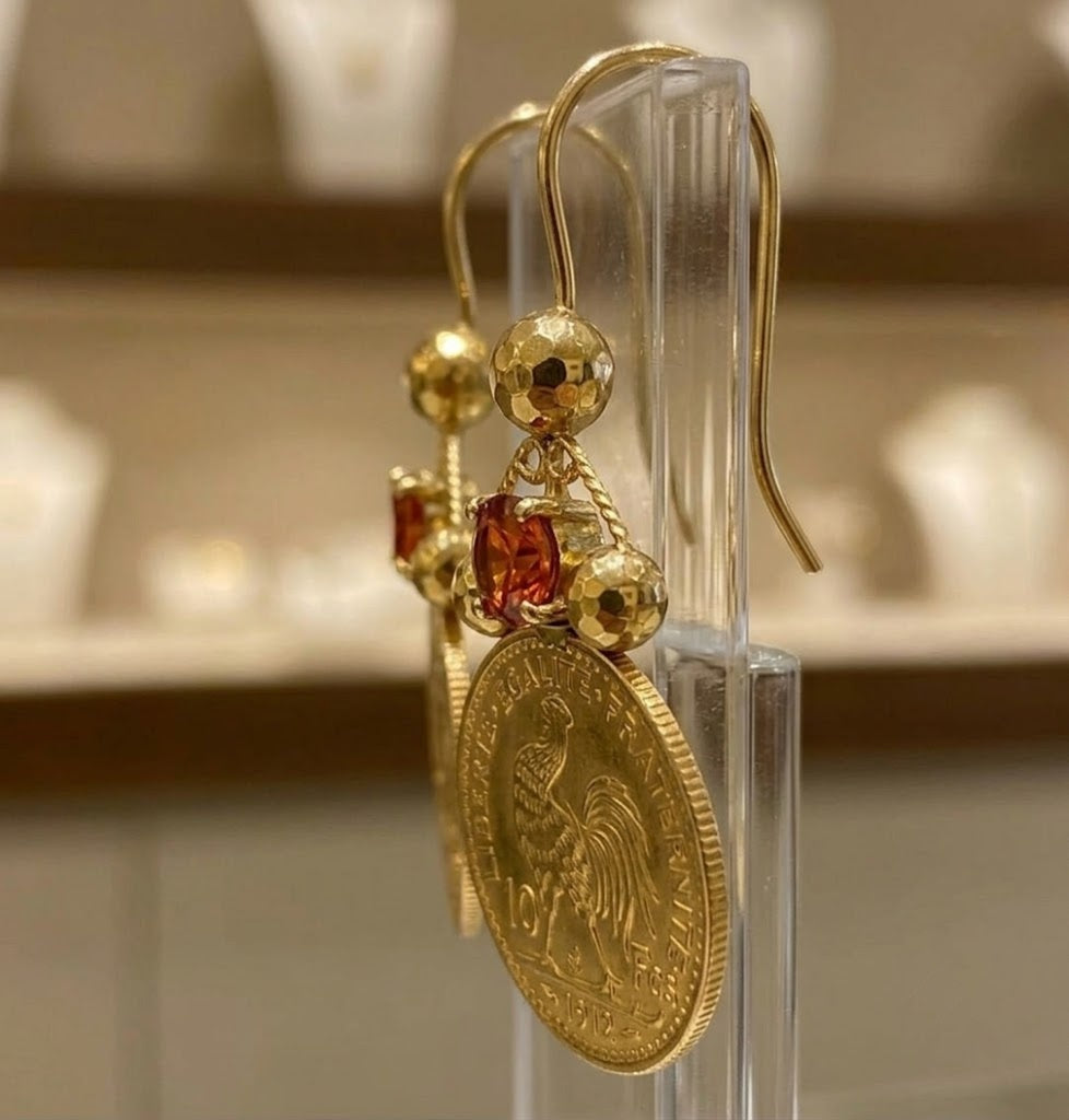 Boucles Impériales Éclat Rouge